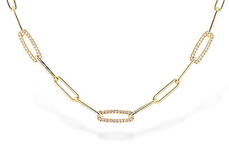 A328-27909: NECKLACE .75 TW (17 INCHES)